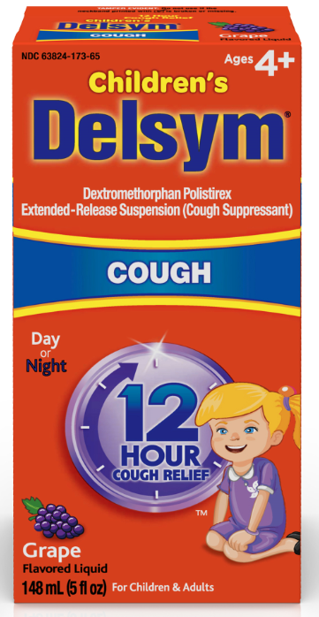 DELSYM Childrens 12 Hour Cough Liquid  Grape